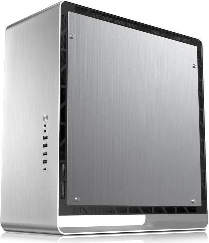 Jonsbo UMX6 (ATX, mATX, Mini ITX, E-ATX), PC Gehäuse, Silber