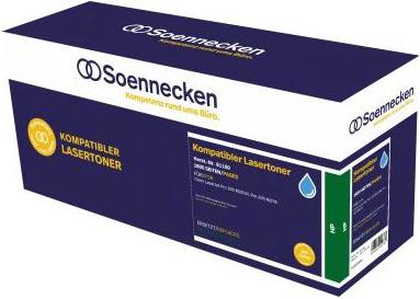 Soennecken Toner 81100 wie HP CF211A 131A cyan - Tonereinheit (B), Toner