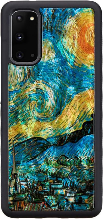 Ikins case for Samsung Galaxy S20 starry night black (Galaxy S20), Smartphone Hülle, Schwarz