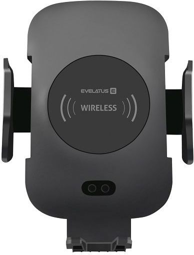 Evelatus Car Holder with Wireless Charging 10W WCH01, Smartphone Halterung, Schwarz