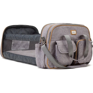 Bizzi Growin POD Baby Travel Crib Changing Bag - Windsor Grey - Galaxus