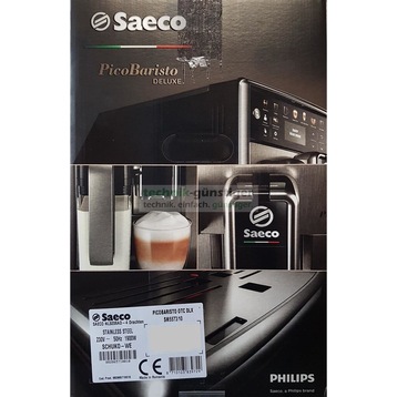 Saeco PicoBaristo Deluxe SM5573/10 Fully automatic coffee maker, stainless  steel/black - Galaxus