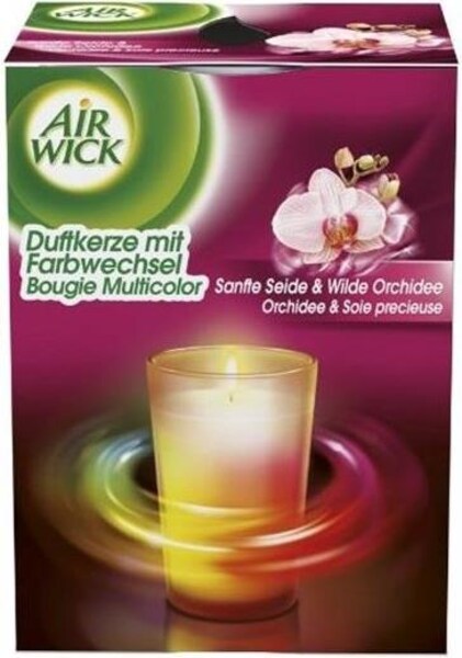 Air Wick Farbwechsel Duftkerze Sanfte Seide & Wilde Orchidee - Galaxus