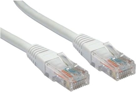 C2G Cbl/15M Shield CAT5E Mld Patch CBL White (STP, CAT5e, 15 m), Netzwerkkabel