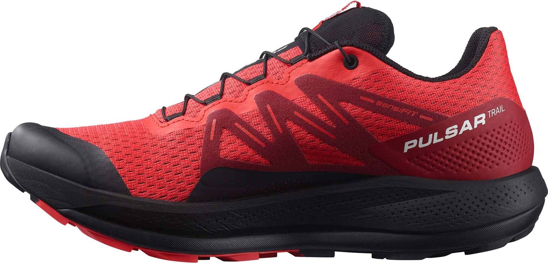 Salomon, Herren, Wanderschuhe, Pulsar Trail (41 1/3), Rot