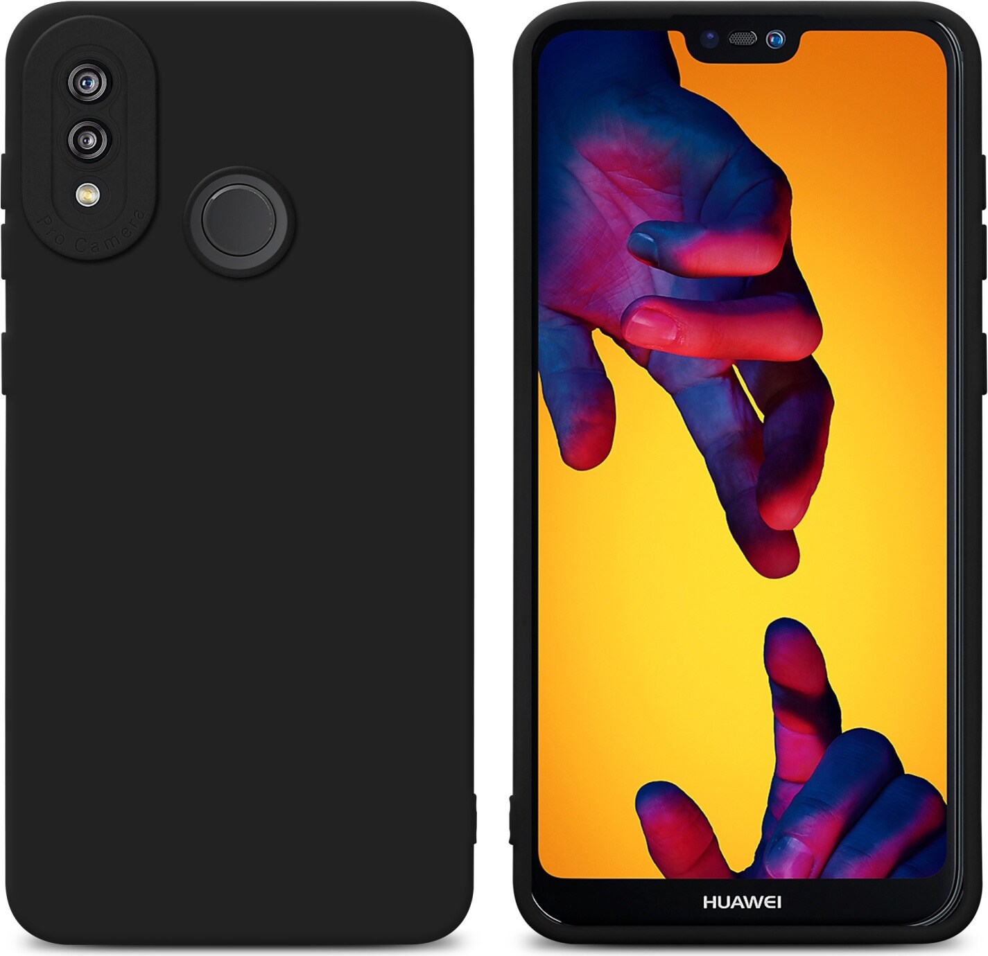 Cadorabo Hülle für Huawei P20 LITE 2018 / NOVA 3E im TPU Fluid LM162 Style (Huawei P20 Lite, Huawei Nova 3E), Smartphone...