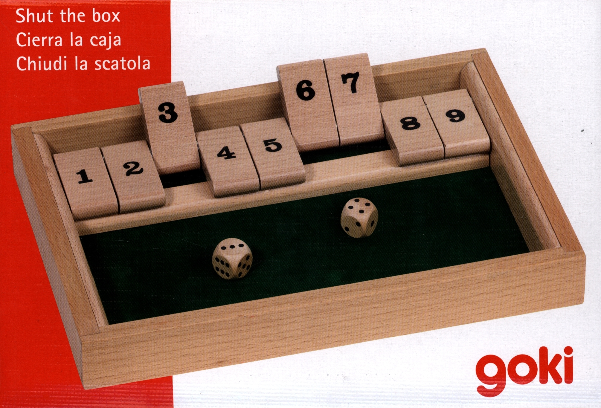 Goki Shut the Box (Deutsch)