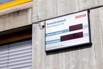L'energia solare Schüga per il birrificio e il pubblico.