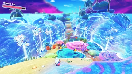 Al posto della superficie del mare, esploro il fondale marino nelle sezioni di Astralini.